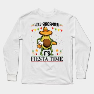 Avocado Guacamole Long Sleeve T-Shirt